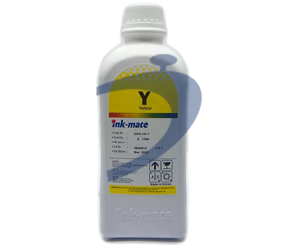 TINTA PARA EPSON T296 T504 T644 T544 AMARELO (YELLOW) CORANTE UNIVERSAL | L3250 L3110 L3150 L3210 | INK-MATE 1L