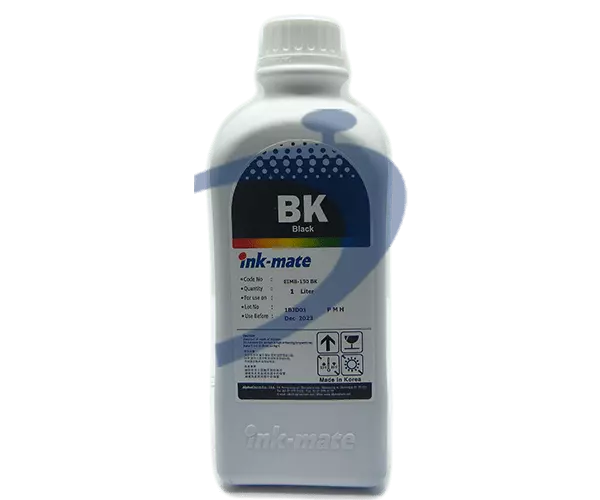 TINTA PARA EPSON T296 T544 T504 T644 PRETO (BLACK) CORANTE | L3250 L3110 L3150 L3210 UNIVERSAL | INK-MATE 1L