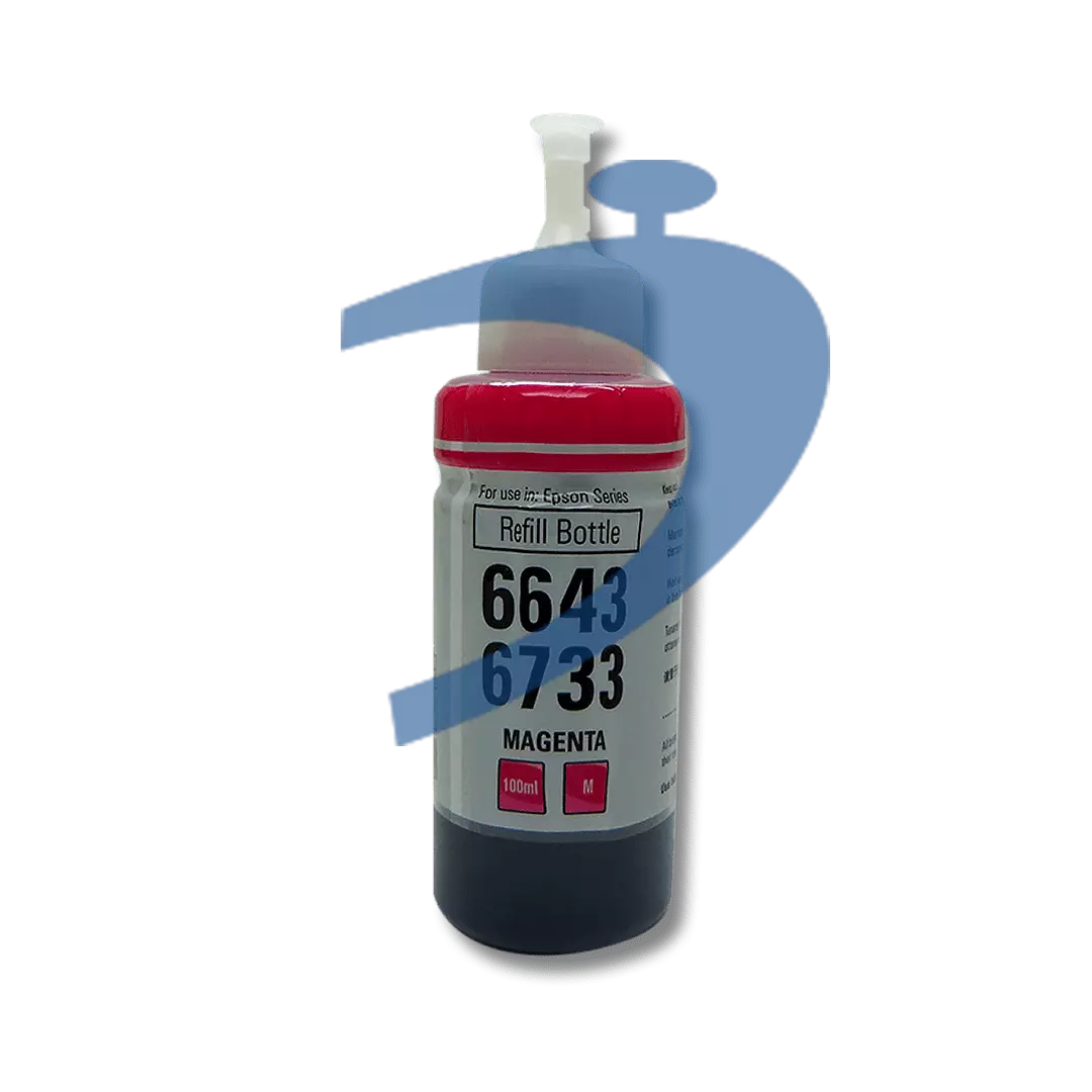 REFIL DE TINTA EPSON T6643 T6733 MAGENTA CORANTE | L200 L220 L110 L120 L800 L810 | 100ML